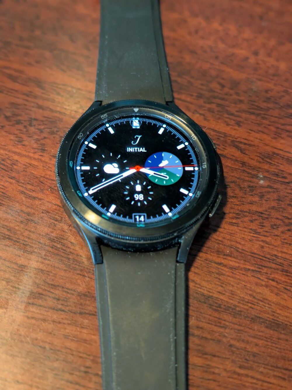 SAMSUNG GALAXY WATCH 4 CLASSIC BLACK W/ORIGINAL CHARGER